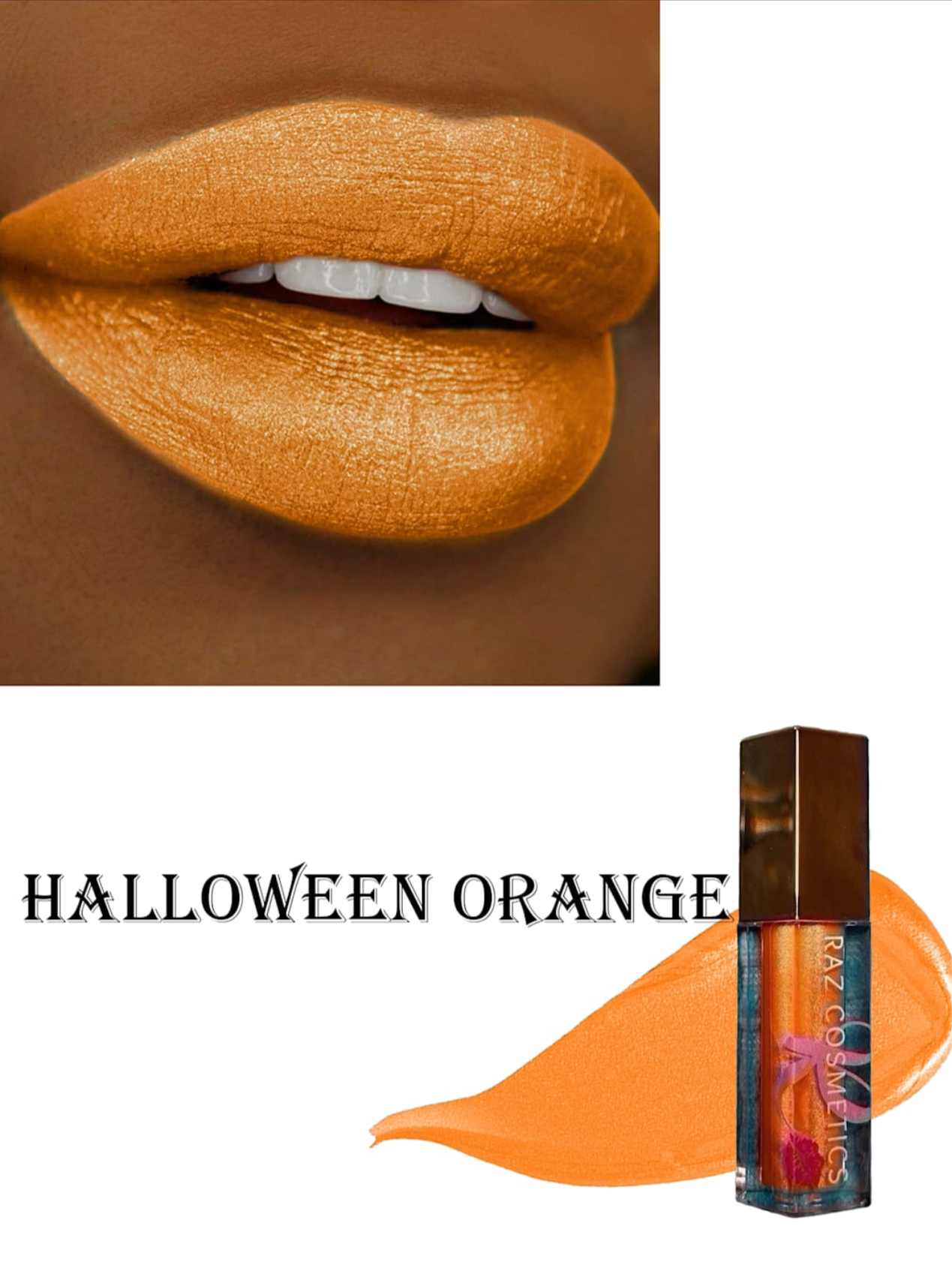 Halloween Orange Lipgloss