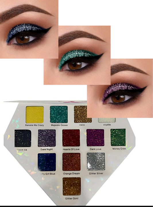 Raz Glitter Eyeshadow Palette